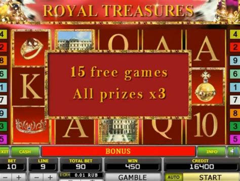 Бесплатный игровой автомат Royal Treasures