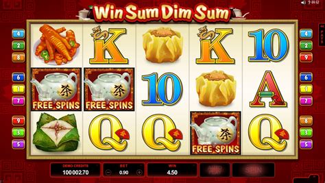 Бесплатный игровой автомат Win Sum Dim Sum  играть онлайн