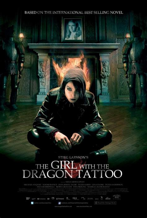 Девушка с татуировкой дракона 2011