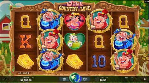 Играть бесплатно в игровой автомат Oink Country Love