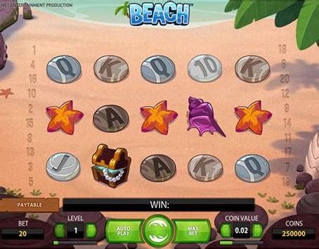 Играть в игровой автомат Пляж онлайн бесплатно