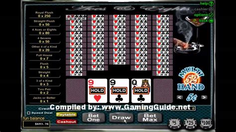 Игра Aces and Eights  52 Hands  играть бесплатно онлайн