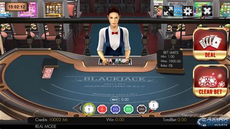 Игра BlackJack 21 3D Dealer  играть бесплатно онлайн
