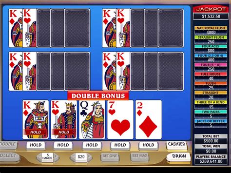 Игра Bonus Poker (Five Hand)  играть бесплатно онлайн