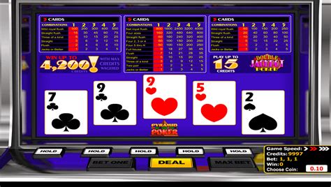 Игра Double Double Jackpot Poker  играть бесплатно онлайн