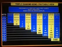 Игра Triple Diamond Keno  играть бесплатно онлайн