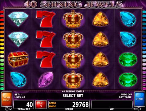 Игровой автомат 40 Shining Jewels  играть бесплатно