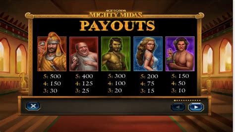 Игровой автомат Age of the Gods: Mighty Midas  играть бесплатно