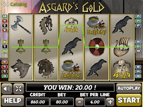 Игровой автомат Asgards Gold  играть бесплатно