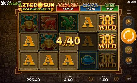 Игровой автомат Aztec Sun Hold and Win  играть бесплатно