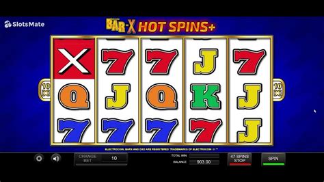 Игровой автомат Bar X Hot Spins  играть бесплатно