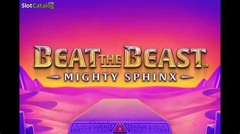 Игровой автомат Beat the Beast: Mighty Sphinx  играть бесплатно