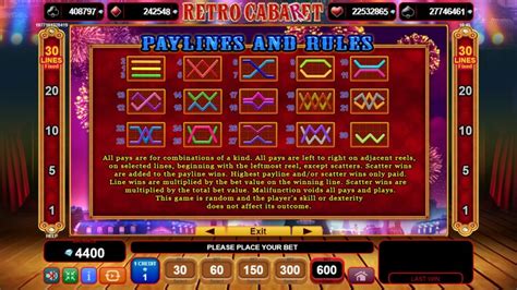 Игровой автомат Cabaret (Кабаре)  играть онлайн бесплатно