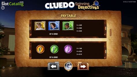 Игровой автомат Cluedo Spinning Detectives  играть бесплатно