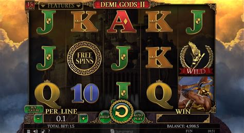Игровой автомат Demi Gods II 15 Lines Edition  играть бесплатно