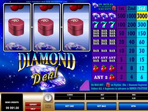 Игровой автомат Diamond Deal от Gamevy  играть онлайн