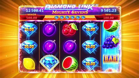 Игровой автомат Diamond Link Mighty Sevens  играть бесплатно