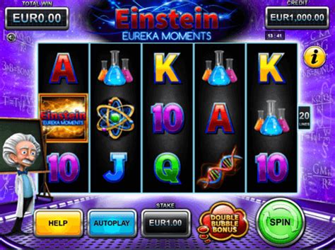 Игровой автомат Einstein Eureka Moments  играть бесплатно