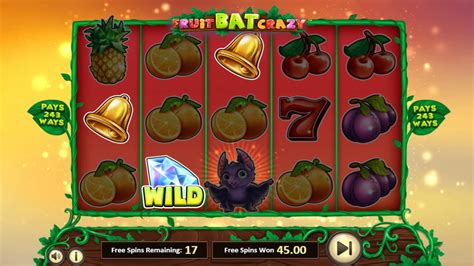 Игровой автомат Fruit Bat Crazy  играть бесплатно