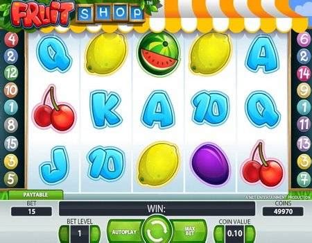 Игровой автомат Fruit Shop бесплатно