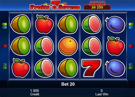 Игровой автомат Fruits n Sevens  играть бесплатно