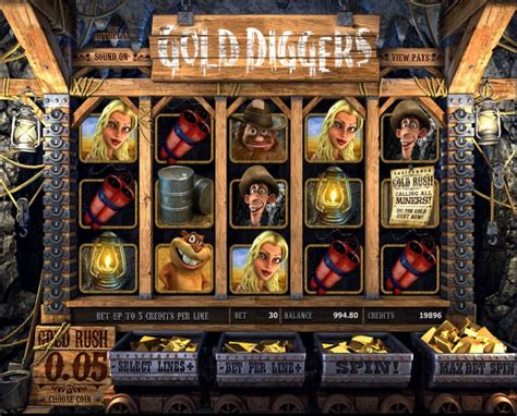 Игровой автомат Gold Diggers  играть бесплатно