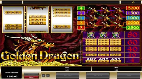 Игровой автомат Golden Dragon (Microgaming)  играть бесплатно