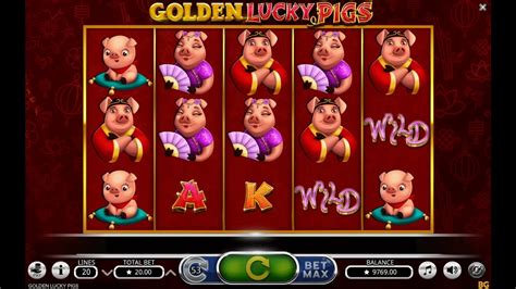 Игровой автомат Golden Lucky Pigs  играть бесплатно