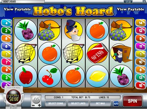 Игровой автомат Hobos Hoard  играть бесплатно