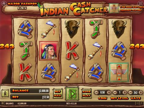 Игровой автомат Indian Cash Catcher  играть бесплатно
