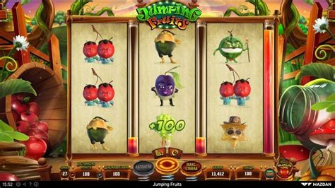 Игровой автомат Jumping Fruits  играть бесплатно