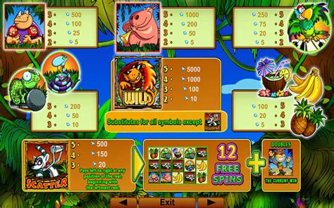 Игровой автомат Jungle Games (Игры Джунглей)  играть бесплатно онлайн