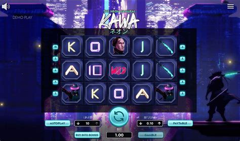 Игровой автомат Kawa The Neon Samurai  играть бесплатно