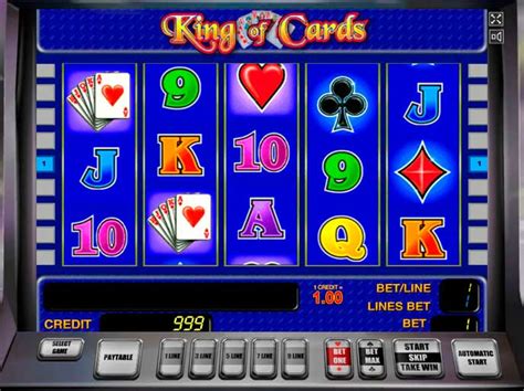Игровой автомат King of Cards играть на сайте vavada