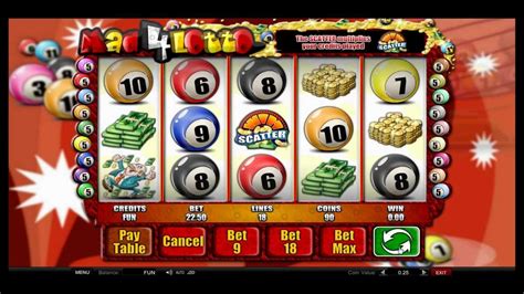 Игровой автомат Mad 4 Lotto  играть бесплатно
