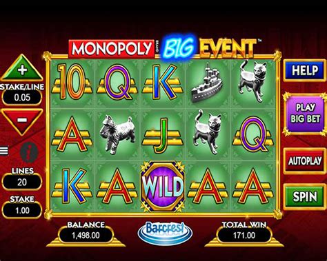 Игровой автомат Monopoly Big Event  играть бесплатно