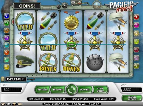 Игровой автомат Pacific Attack (Тихоокеанская Атака)  играть бесплатно онлайн