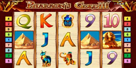 Игровой автомат Pharaohs Gold (Золото Фараона) играть бесплатно онлайн