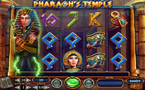 Игровой автомат Pharaohs Temple  играть бесплатно