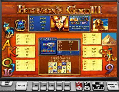 Игровой автомат Pharaohs Treasure  играть бесплатно