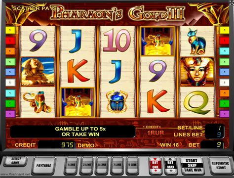 Игровой автомат Pharaon’s Gold 2 (Золото фараона 2) в интернет казино Слот Клуб