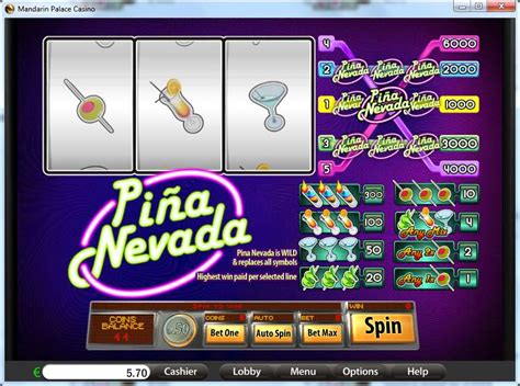 Игровой автомат Pina nevada 3 reel  играть бесплатно