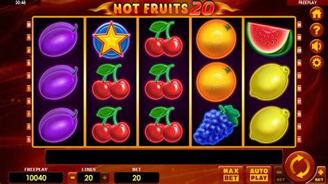 Игровой автомат Plenty of Fruit 20 Hot  играть бесплатно