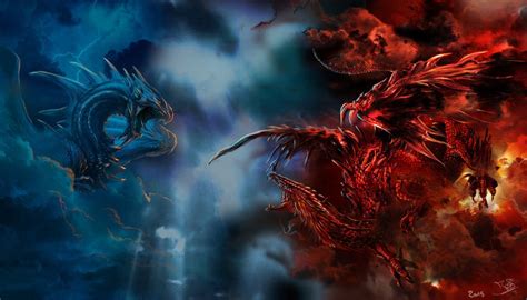 Игровой автомат Red Dragon vs Blue Dragon  играть бесплатно