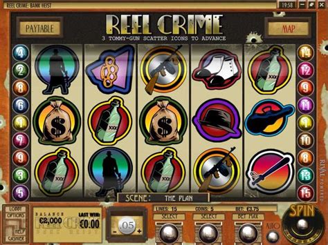 Игровой автомат Reel Crime: Bank Heist  играть бесплатно