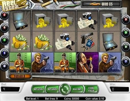 Игровой автомат Reel Steal (Ограбление)  играть бесплатно онлайн