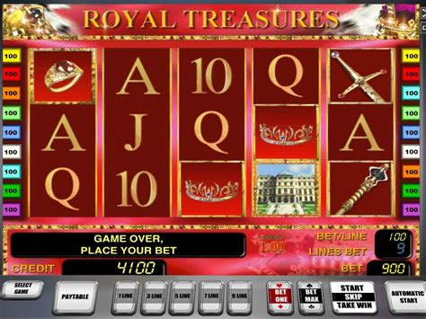 Игровой автомат Royal Treasures  играть бесплатно