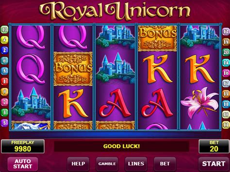Игровой автомат Royal Unicorn играть на сайте vavada