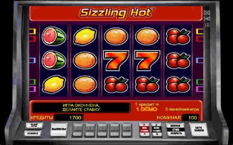 Игровой автомат Sizzling Hot (Сиззлинг Хот) играть онлайн