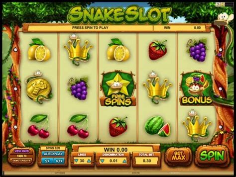 Игровой автомат Snake Slot  Змеиный Слот онлайн